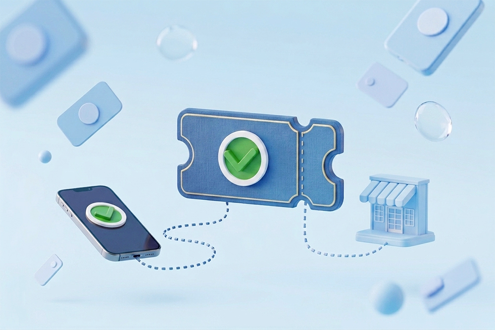 eVoucher.biz digital voucher flow